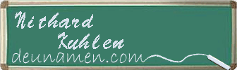 Nithard Kuhlen Visitenkarte